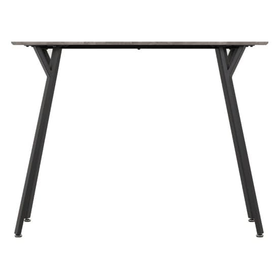Qinson Wooden Bar Table In Concrete Effect_2