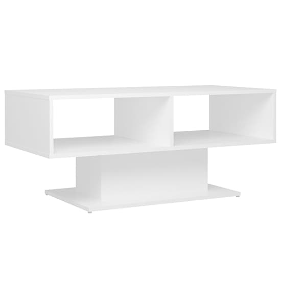 Quenti Wooden Coffee Table With Shelves In White_2