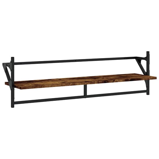 Quito Wooden 6 Piece Set Of Wall Shelf In Smoked Oak_3
