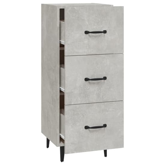 Radko Wooden Chest Of 3 Drawers In Concrete Effect_5
