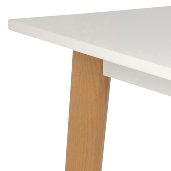 Rahway Wooden Laptop Desk With 1 Drawer In White And Oak_5