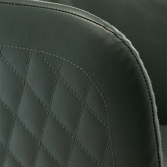 Ralph Faux Leather Dining Chair In Dark Green_3