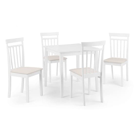 Ranee Extending Wooden Dining Table In White_3