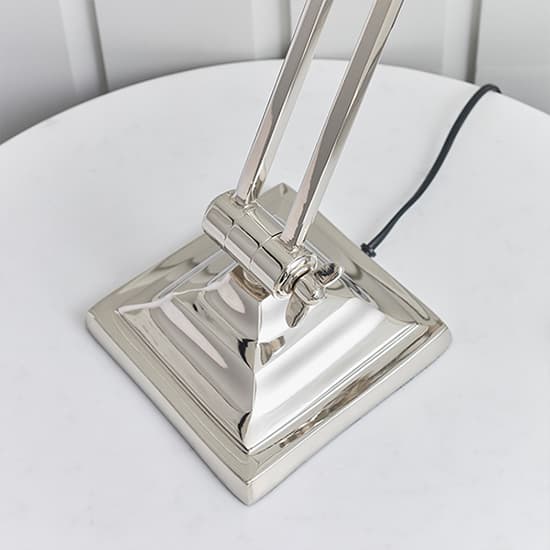Raskin Steel Task Table Lamp In Polished Nickel_4