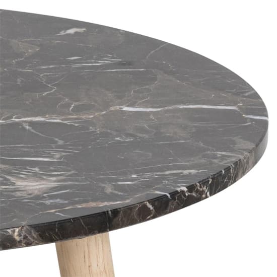Ravello Marble Coffee Table Round In Emperador Brown_3
