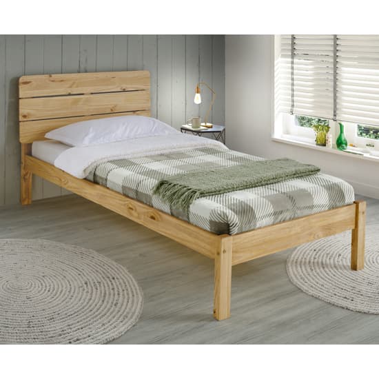 Ravello Wooden Single Bed In Waxed Pine_1