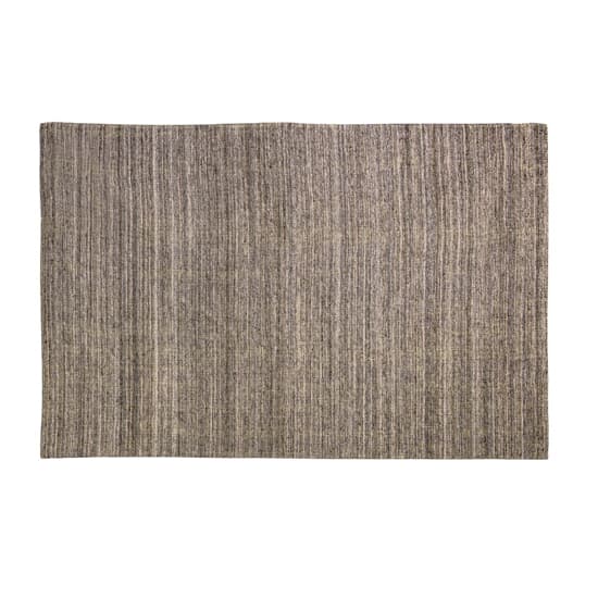Rawlins Viscose And Wool Fabric Rug In Grey And Ochre_3