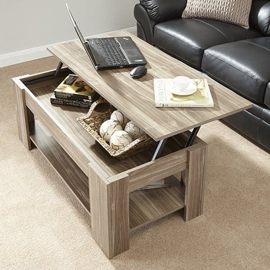 Liphook Coffee Table Rectangular In Walnut With Lift Up Top_2