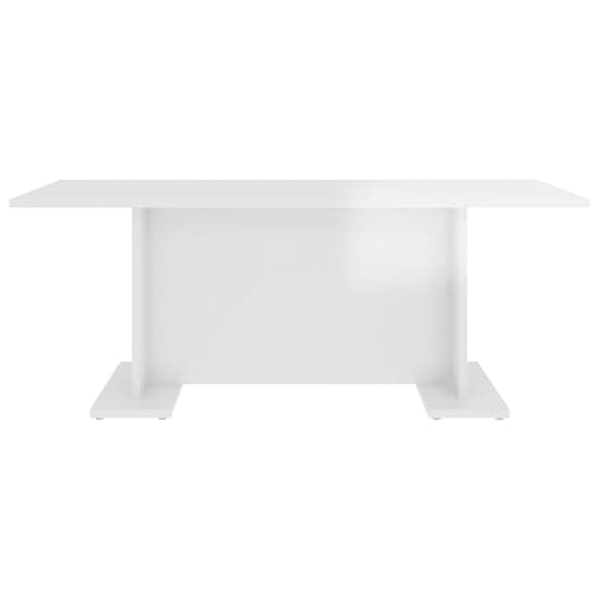 Rayya Rectangular High Gloss Coffee Table In White_3