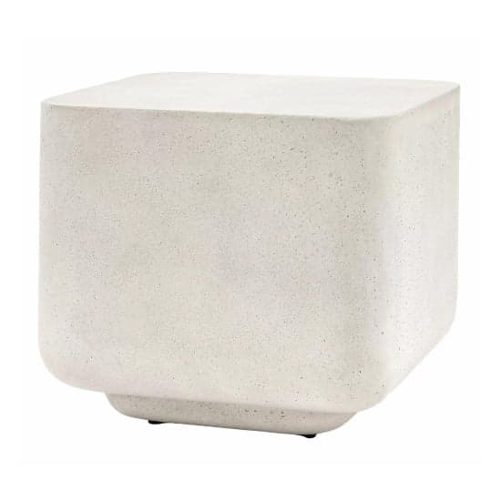 Redding Wooden Side Table In Concrete Effect_1