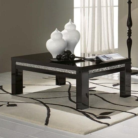 Regal Coffee Table In Black With Gloss Lacquer Cromo Decor_1