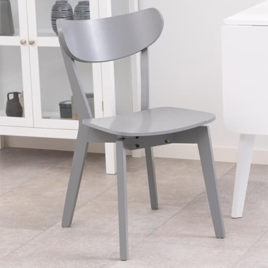 Reims Grey Rubberwood Dining Chairs In Pair_6