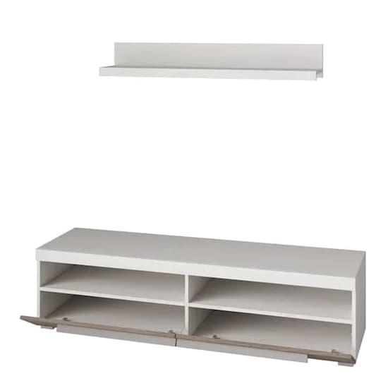 Reims TV Stand With 2 Drawers And Shelf In Andersen Pine_3