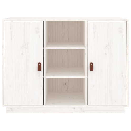 Reinier Pinewood Sideboard With 2 Doors In White_4
