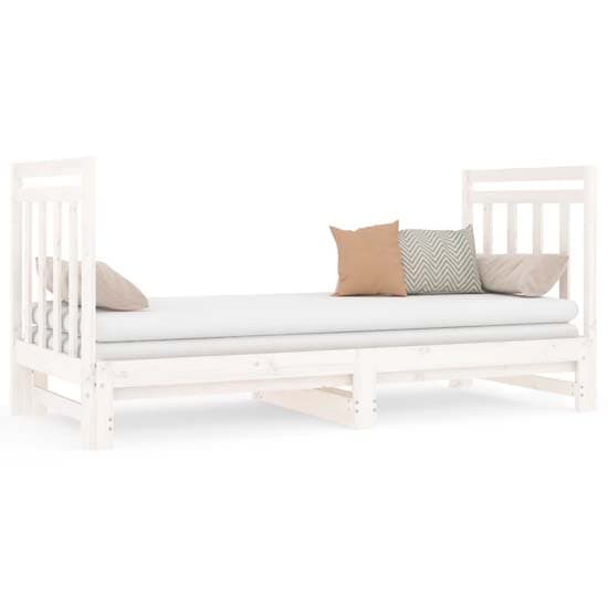 Reiti Solid PIne Wood Pull-Out Day Bed In White_3