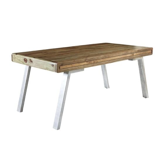 Reverso Medium Wooden Dining Table In Two Tone Oak_1