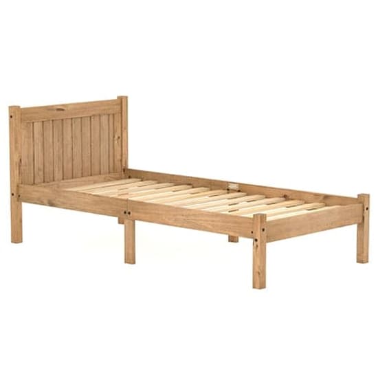 Ria Wooden Single Bed In Pine_3