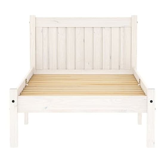Ria Wooden Single Bed In White_4