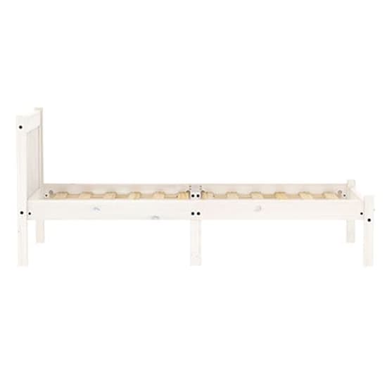 Ria Wooden Single Bed In White_5