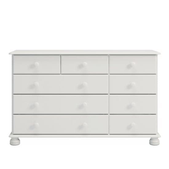 Richland Wooden Chest Of 9 Drawers In Off White_2
