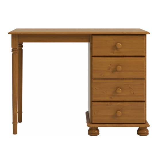 Richland Wooden Dressing Table With 4 Drawers In Pine_2