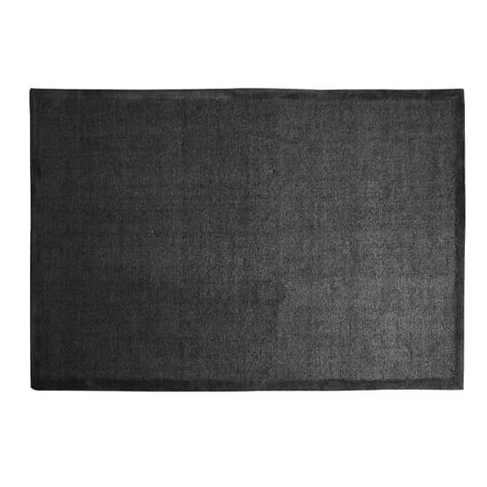 Ridgewood Soft And Fluffy Polyster Fabric Rug In Slate_3