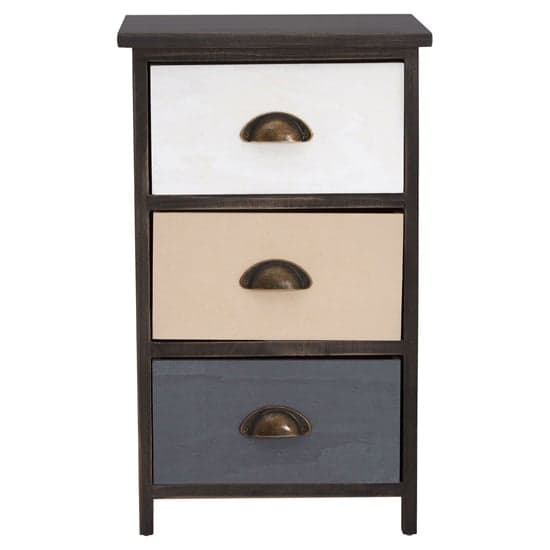 Riley Wooden Chest Of 3 Drawers In Multicolour_3