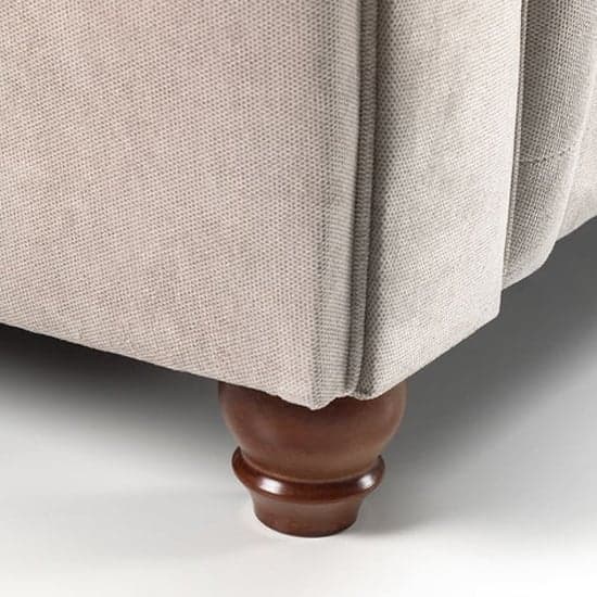 Rima Fabric 2 Seater Sofa In Beige_5