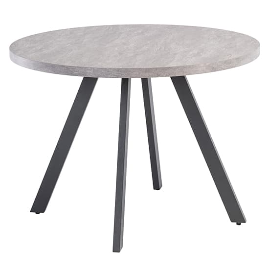 Remika Light Grey Dining Table With 4 Remika Blue Chairs_2