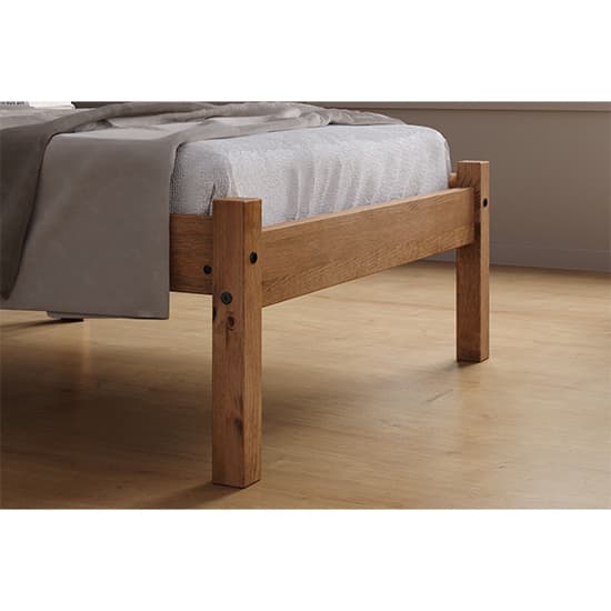 Rio Pine Wood Single Bed In Pine_3