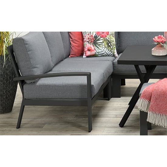 Risby Outdoor Fabric Lounge Dining Set In Reflex Black_2