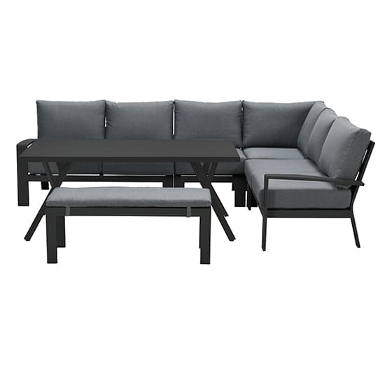 Risby Outdoor Fabric Lounge Dining Set In Reflex Black_5