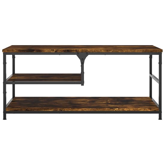 Rivas Wooden Coffee Table With 2 Shelves In Smoked Oak_3