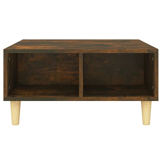 Riye Wooden Coffee Table With 2 Shelves In Smoked Oak_4