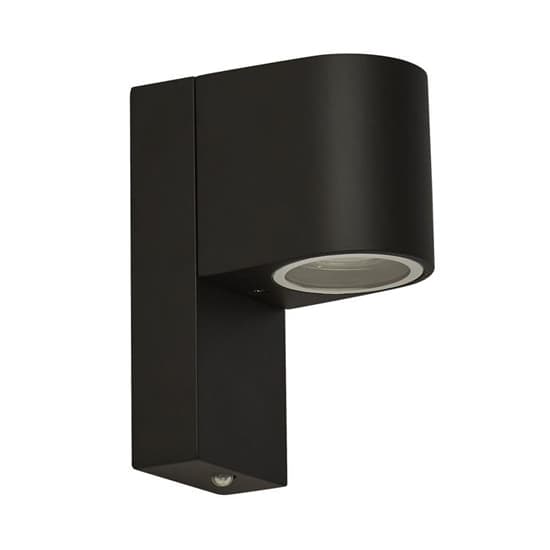 Rochester Outdoor Wall Light With Down Sensor In Black_2