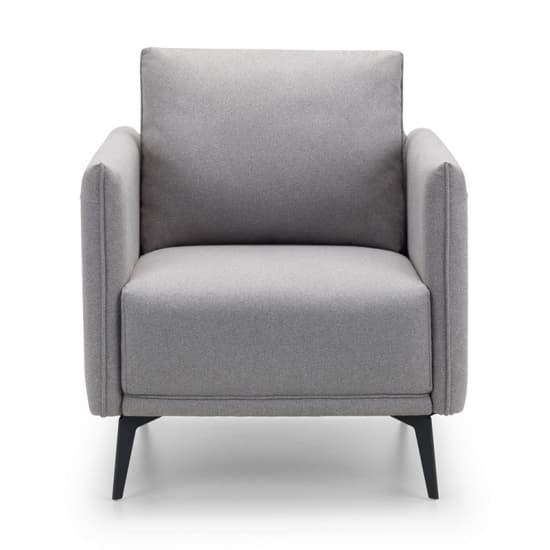 Rania Fabric Upholstered Armchair In Palmira Wool Effect_3