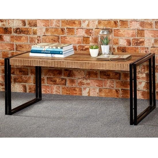 Clio Coffee Table Rectangular In Reclaimed Wood