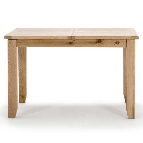 Romero Large Wooden Extending Dining Table In Natural_2