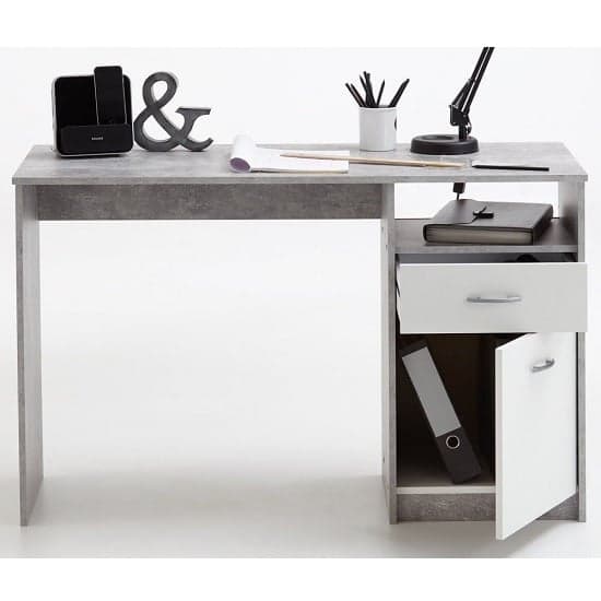 Rosemary Contemporary Computer Desk In Light Atelier And White_4
