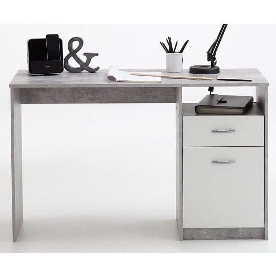 Rosemary Contemporary Computer Desk In Light Atelier And White_3