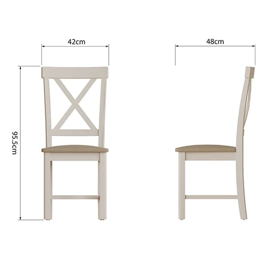 Rosemont Dove Grey Wooden Dining Chairs In Pair_6