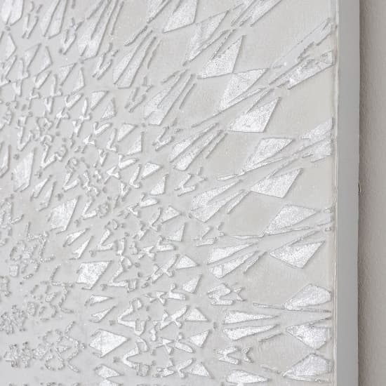 Rosina Textured Canvas Wall Art In Distressed White_3