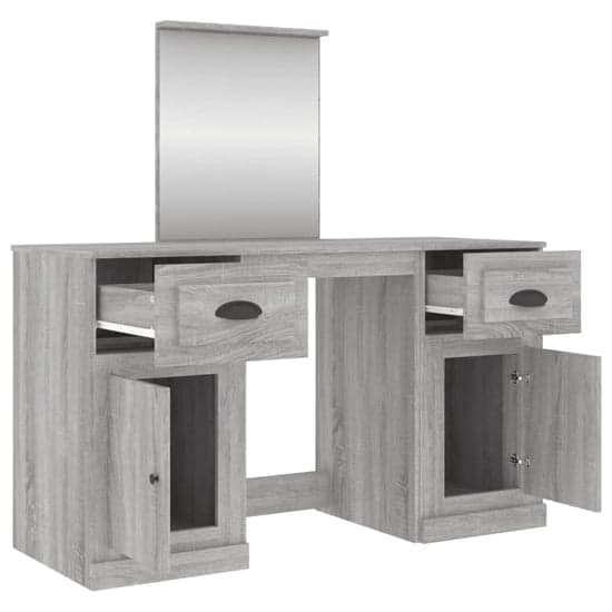 Ryker Wooden Dressing Table With Mirror In Grey Sonoma Oak_6