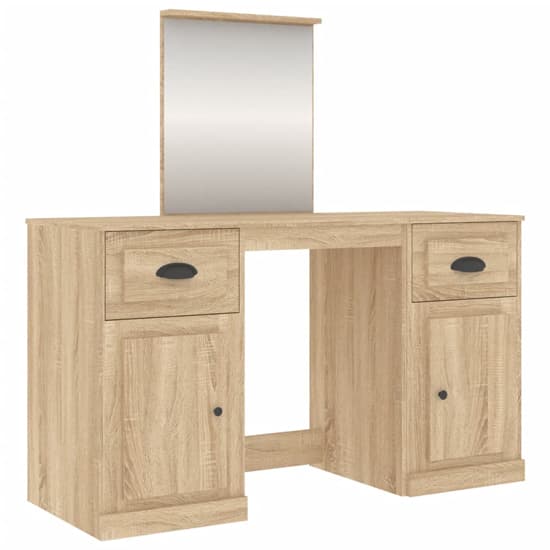 Ryker Wooden Dressing Table With Mirror In Sonoma Oak_3