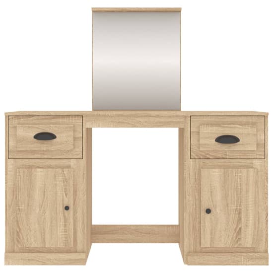 Ryker Wooden Dressing Table With Mirror In Sonoma Oak_4