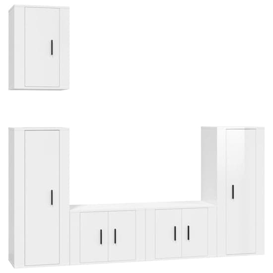 Ryker High Gloss Entertainment Unit Wall Hung In White_2