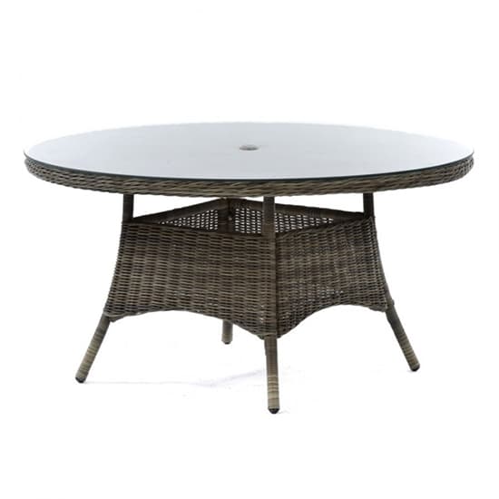 Ryker Outdoor Rattan Round Dining Table And 6 Armchairs_3