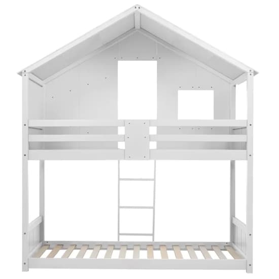 Safaris Wooden Bunk Bed In White_7