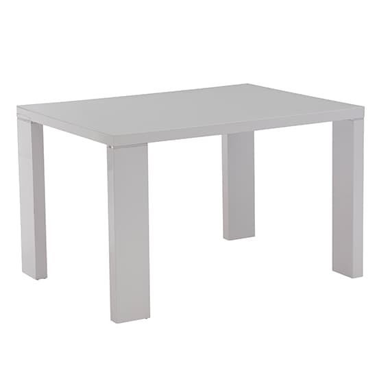 Sako Small Glass White Dining Table 4 Montila Mustard Chairs_2