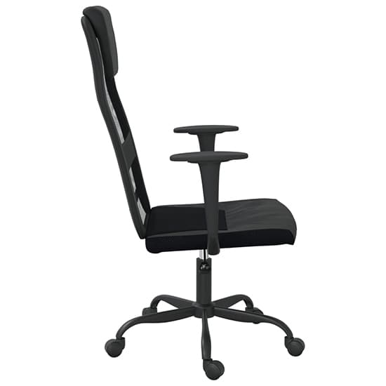 Salvo Mesh Fabric Home And Office Chair In Black_4
